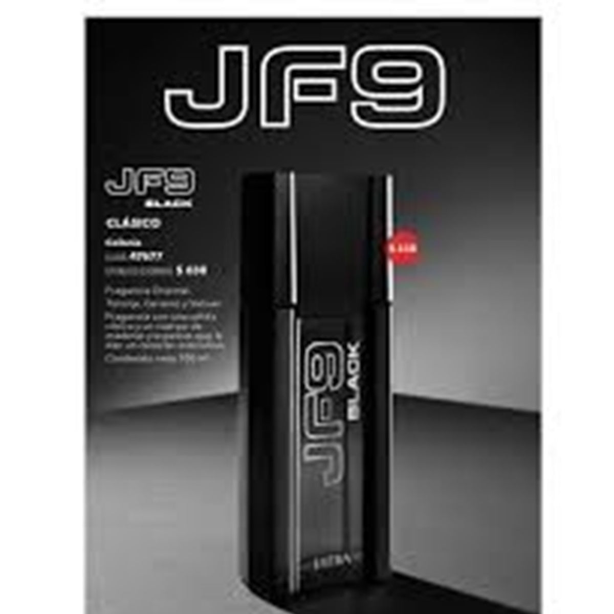 JF9 BLACK PERFUME PARA HOMBRE