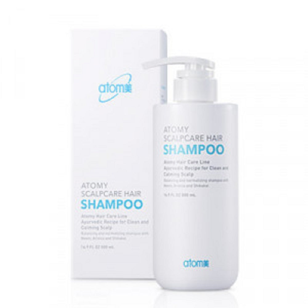 Atomy Scalpcare Hair Shampoo bottle on a white background