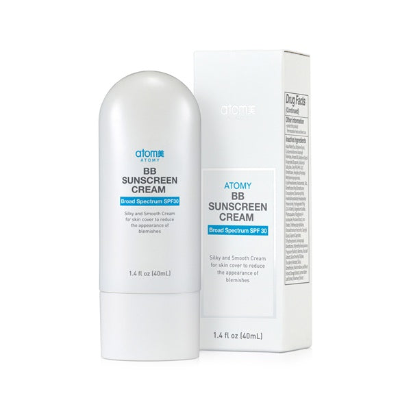 Atomry BB Sunscreen Cream bottle and packaging on a white background