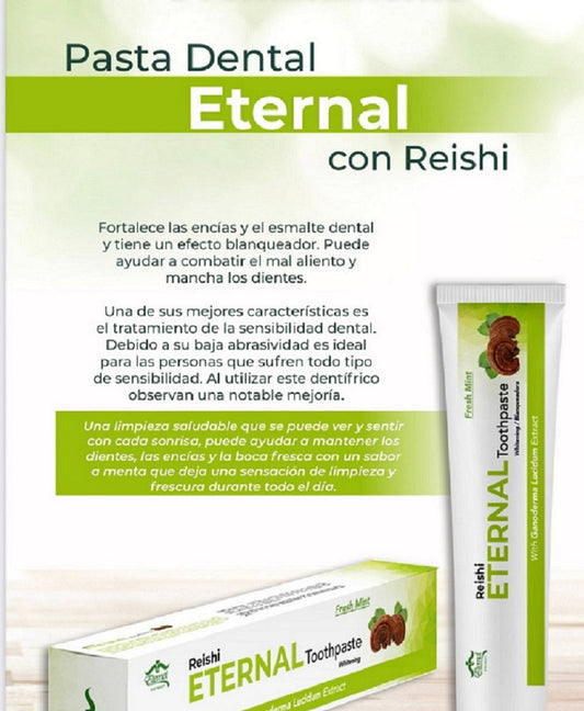 PASTA  DENTAL REISHI GANODERMA SOLO EN FRAGANCIASVERO