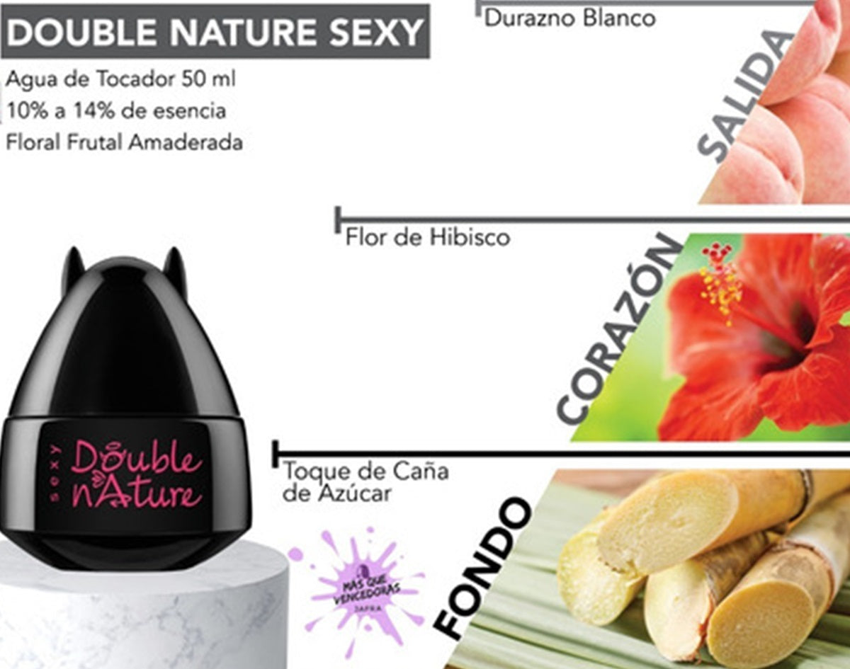 DOUBLE NATURE SEXY  PERFUME DE MUJER