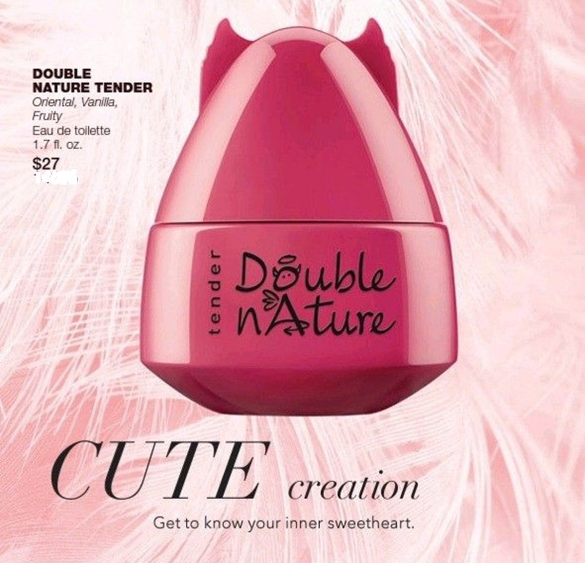 DOUBLE NATURE TENDER EDT PERFUME DE MUJER