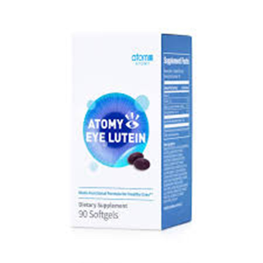 Atomy Eye Lutein dietary supplement packaging on a white background